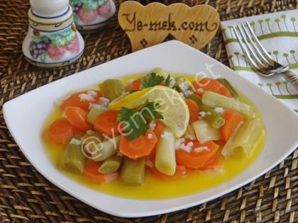 Zeytinyağlı Pırasa